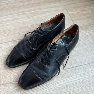 Church's Black Leather Oxfords, UK 8.5